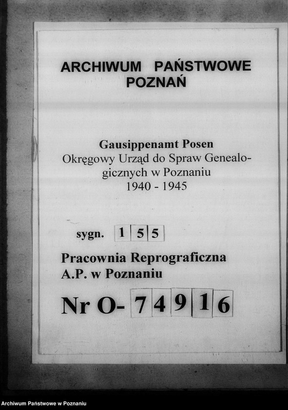 Obraz 1 z jednostki "Einziehungsprotokolle [ksiąg kościelnych] Hohensalza-Stadt [miasto Inowrocław]"