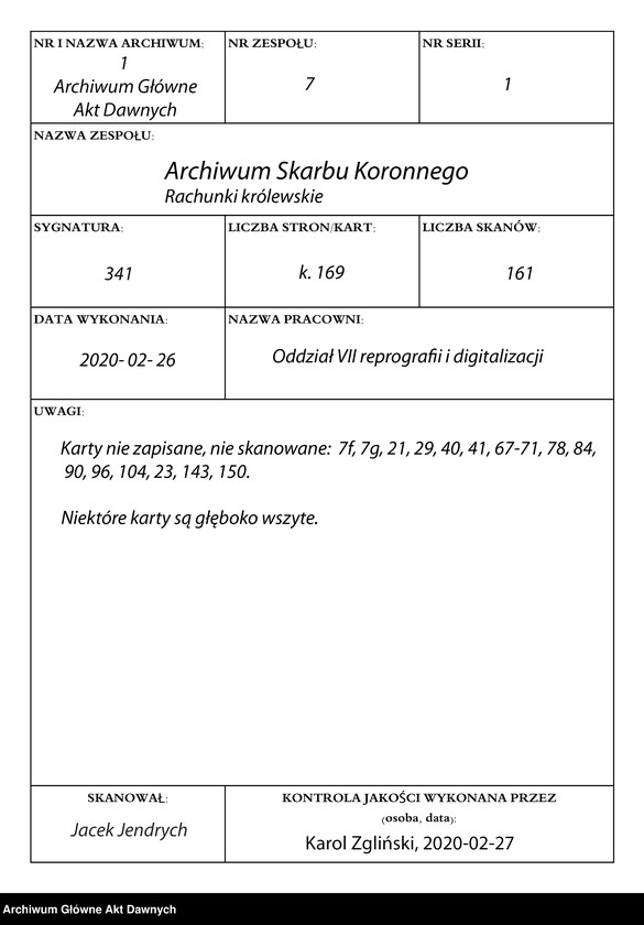 image.from.unit.number "Rachunki królewskie. Percepta. Distributa."