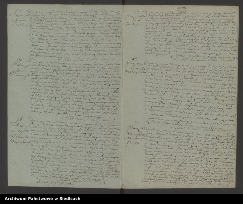 Obraz 10 z jednostki "Akta urodzin, małżeństw, zgonów"