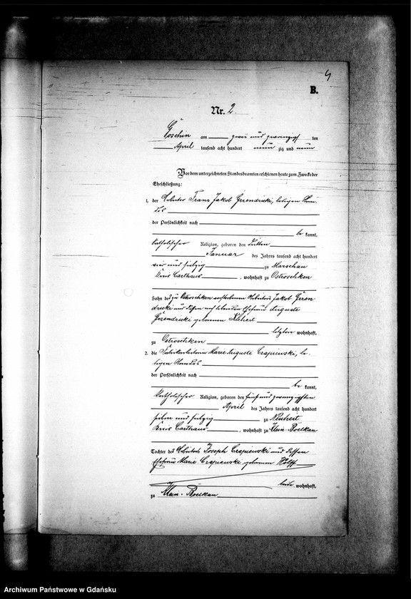 image.from.unit.number "Księga małżeństw"