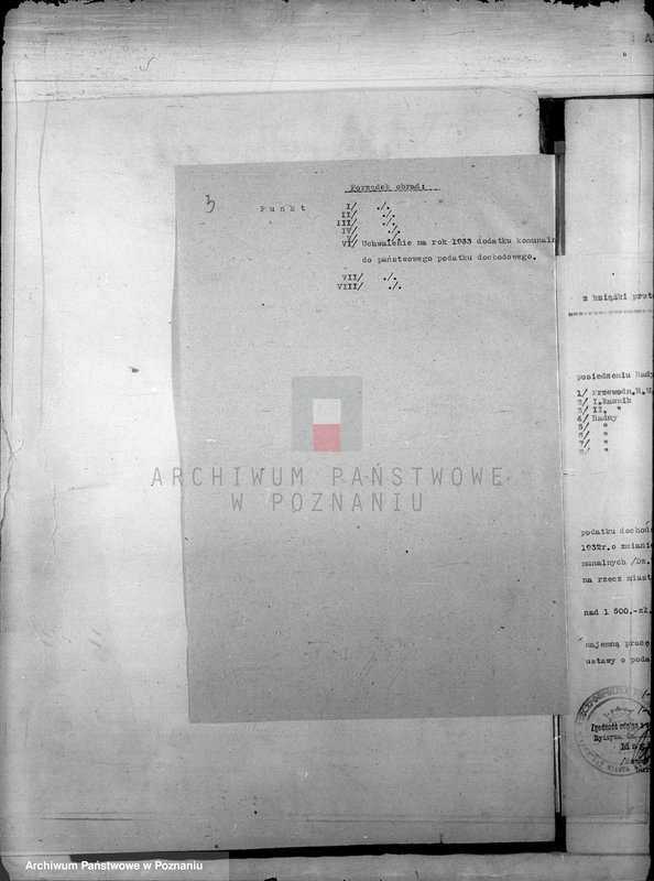 Obraz 7 z jednostki "Daniny Komunalne miasta Rydzyny"