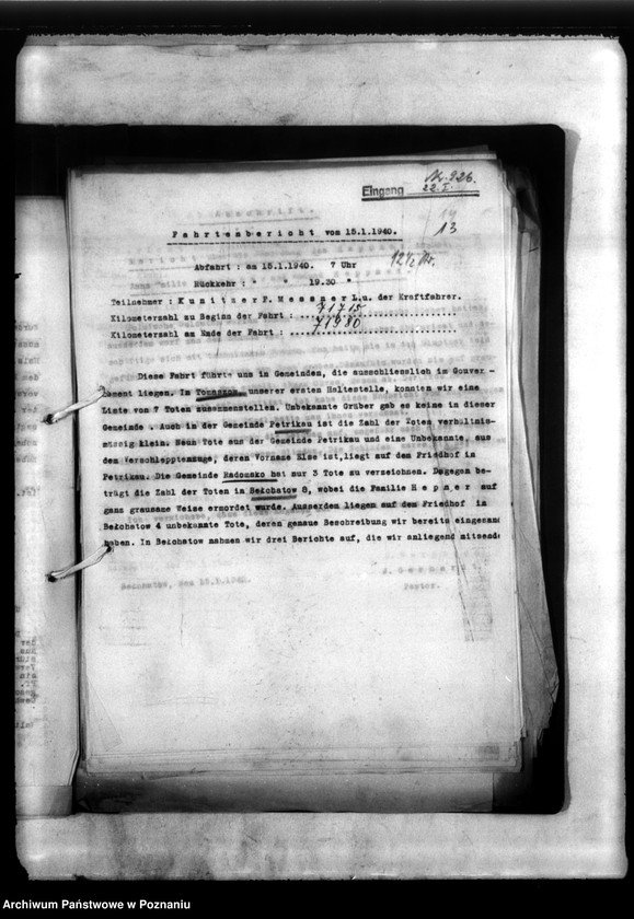 Obraz 17 z jednostki "Fahrtberichte der Zweigstelle Litzmannstadt (Łódź)"
