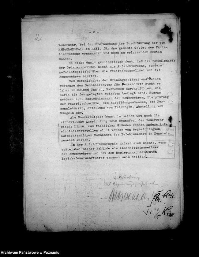 Obraz 7 z jednostki "Zuständigkeit der Feuerschutzpolizei"