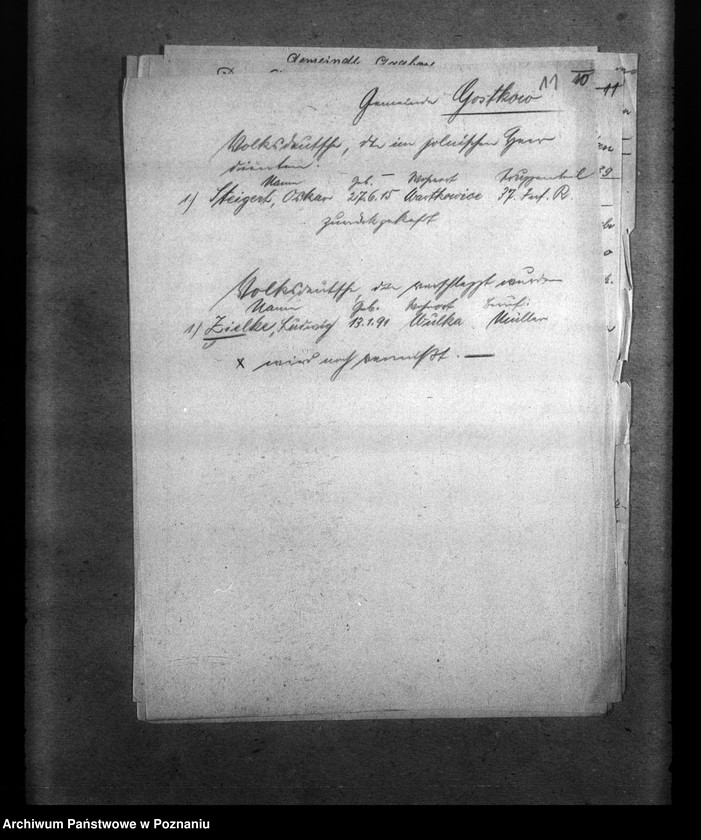 Obraz 15 z jednostki "Amtliche Meldungen Kreis Lentschütz (Łęczyca)"