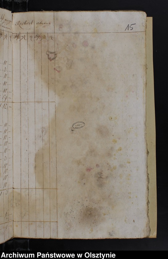 image.from.unit.number "Jahr Kirchen Rechnung der Silberbachschen Kirchen aller Einnahme und Ausgabe wie auch Bau-Rechnung"