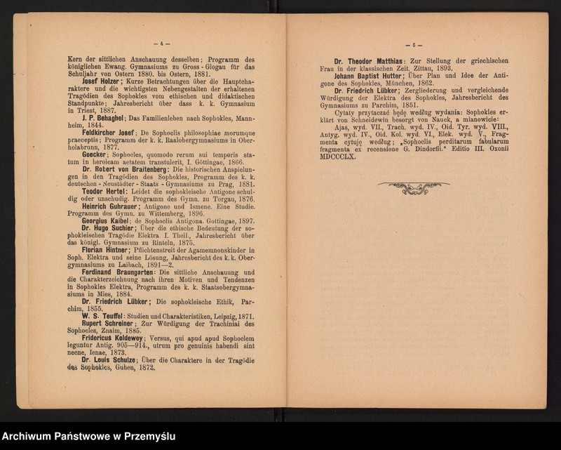 image.from.unit.number "Sprawozdanie Dyrekcji c.k. Gimnazjum w Brzeżanach za rok szkolny 1902"