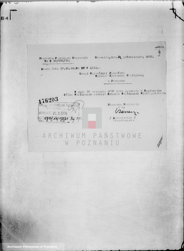 Obraz 13 z jednostki "/Związek Włościanek Wielkopolskich/"