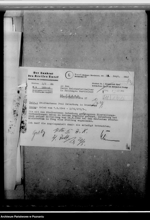 Obraz 17 z jednostki "Osterburg, Paul - urzędnik miejski"