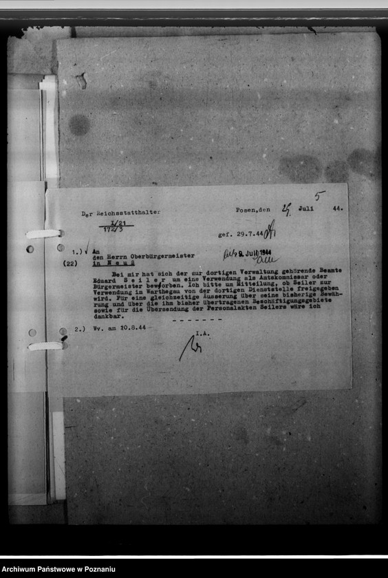 Obraz 9 z jednostki "Verwaltungsinspektor Eduard Seiler"