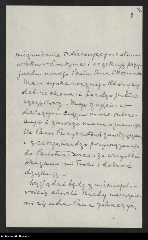 image.from.unit.number "Ciechanowski Jan (dyplomata); Załączniki: a) umowa J. Ciechanowskiego i odpowiedź prez. C. Codige