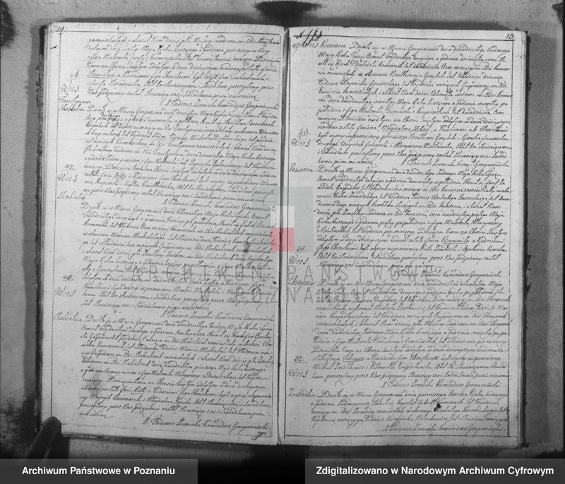 Obraz 10 z jednostki "Akta urodzeń, małżeństw, zgonu"