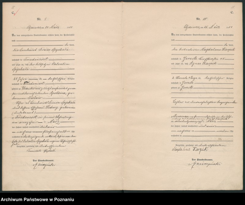Obraz 8 z jednostki "Sterbe-Haupt-Register"