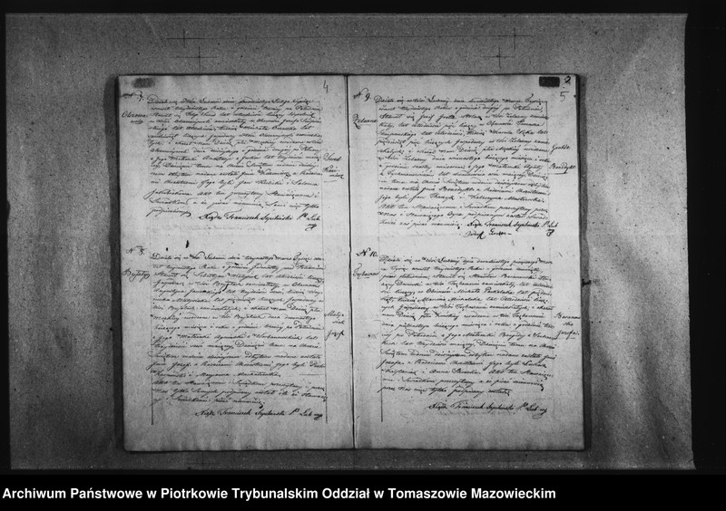 Obraz 7 z jednostki "Duplikat Aktów Religijno Cywilnych Parafij Lubańskiey na Rok 1830"