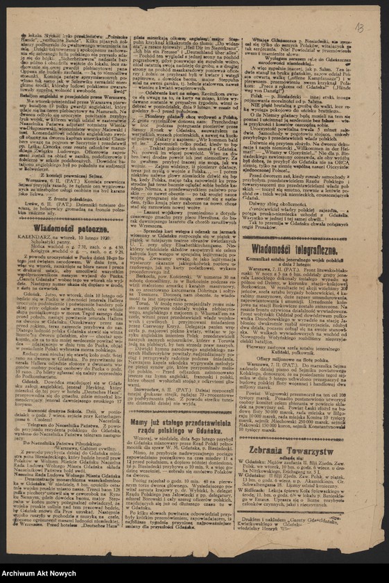 image.from.unit.number "Materiały propagandowo-informacyjne o działalności Polskiego Białego Krzyża: odezwy, przemówienia, artykuły i notatki prasowe"