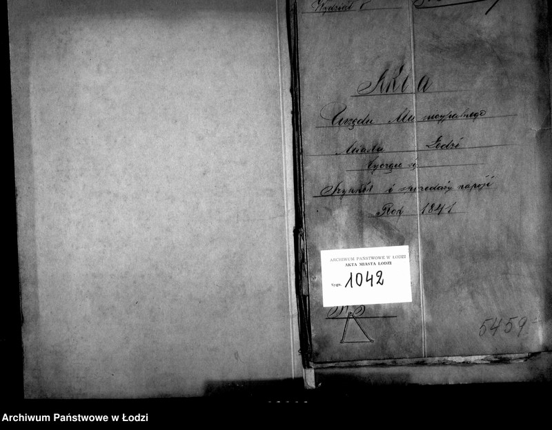 Obraz 5 z jednostki "Akta tyczące się szynków i sprzedaży napoi"