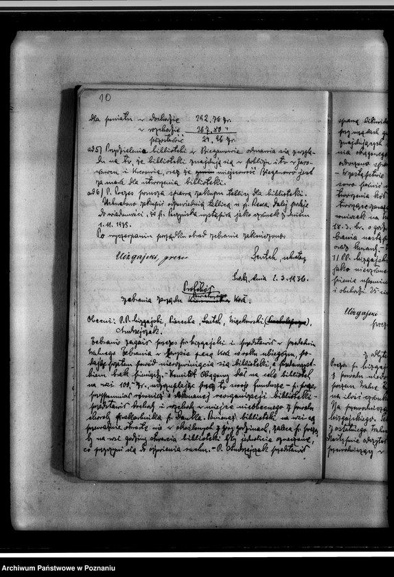 Obraz 14 z jednostki "Protokolarz zebrań walnych"