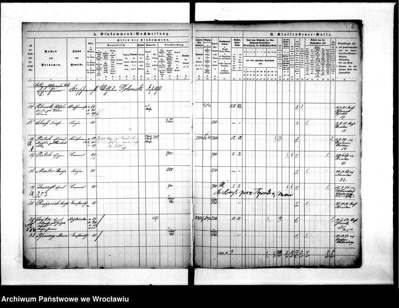 image.from.unit.number "Klassensteuerolle nebst Einkommens Nachweisung"