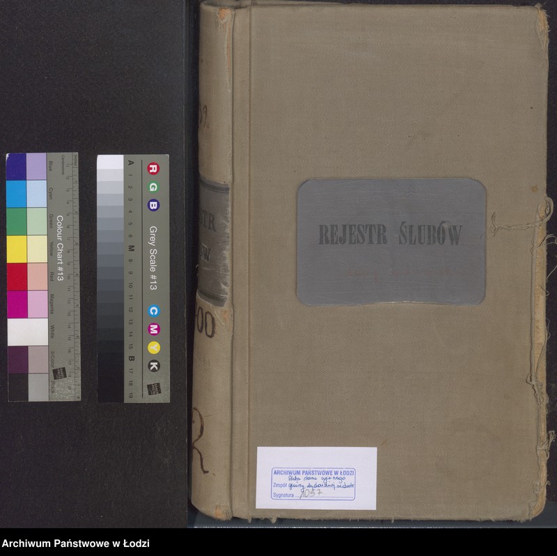 Obraz 2 z jednostki "Akta małżeństw od numeru 1 do numeru 700"