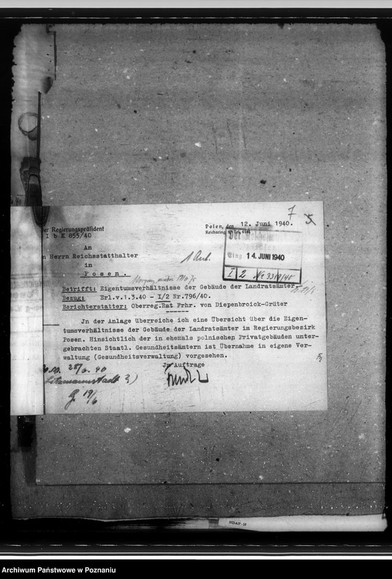 Obraz 11 z jednostki "Unterbringung der Landkreisverwaltungen"