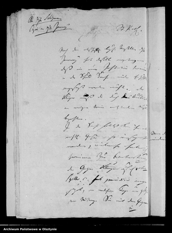 Obraz 16 z jednostki "Janowski aus Waldau contra Pächter Seeligmannsche Eheleute Schuldforderungen betreffend"