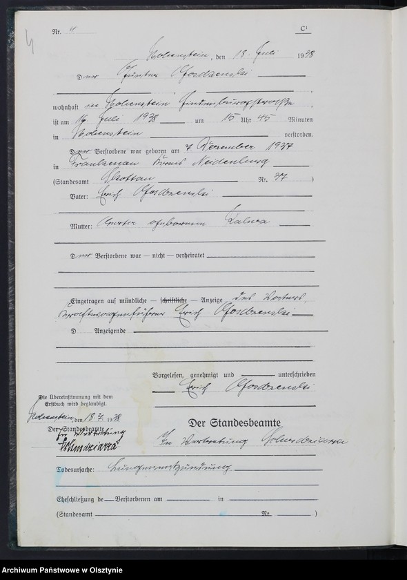 image.from.unit.number "Sterbe-Zweitbuch Tom II,Nr 1 - 38"