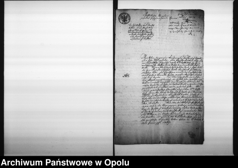 Obraz 7 z jednostki "Acta des Magistrats zu Oppeln betreffend die Ablösung der Fleischbank-Gerechtigkeit der Paul Kureck