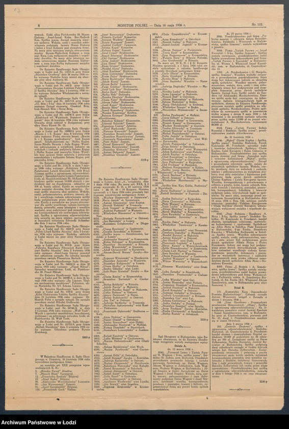 Obraz 19 z jednostki "Stanisław Grosberg – pośrednictwo handlowe i przetwórnia chemiczna"