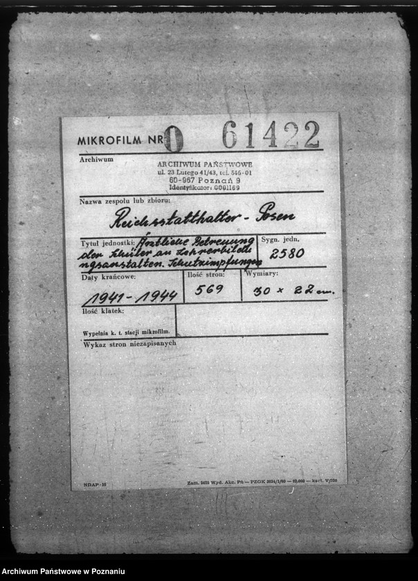 Obraz 2 z jednostki "Ärztliche Betreuung der Schüler an Lehrerbildungsanatalten. Schutzimpfungen"