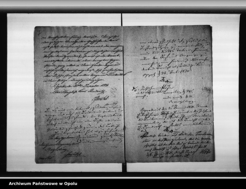 Obraz 9 z jednostki "Acta generalia des Magistrats zu Oppeln betreffend alle höhere Ortserlassenen Verordnungen in Rücksicht der Fremden - Polizei, der Aufsicht über revolutionair gesinnte Personen, Verfolgung von verdächtigen Ausländern, und aller derjenigen Verfügungen welche die pohlnischen Insurection betreffen"