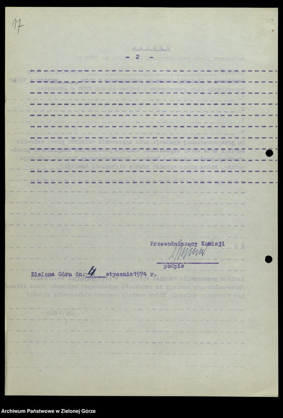 image.from.unit.number "Protokóły z posiedzeń Komisji Zdrowia, Ochrony Środowiska i Spraw Socjalnych Wojewódzkiej Rady Narodowej w Zielonej Górze; Nr 1 - 3; Tom 1 "