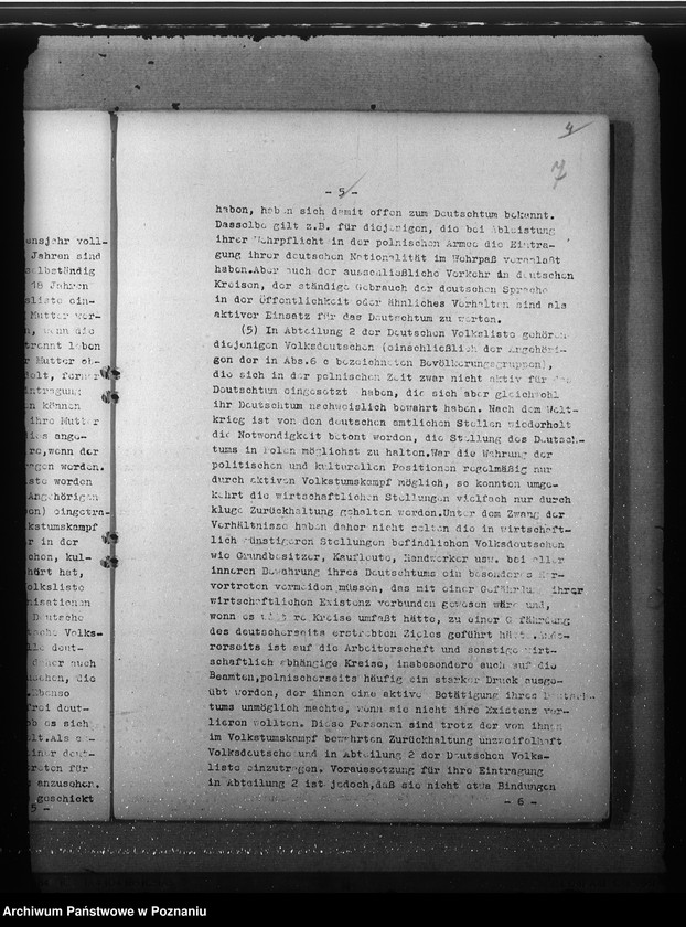 Obraz 11 z jednostki "Zarządzenia namiestnika Kraju Warty oraz sprawozdanie z konferencji w sprawie listy narodowej"