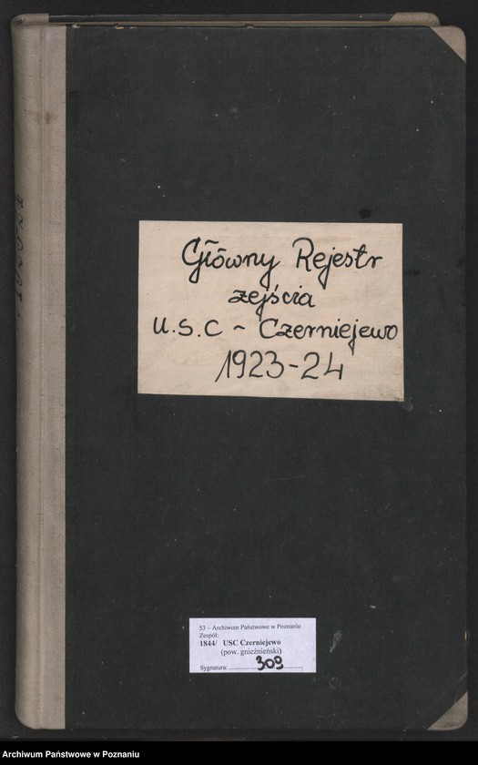 Obraz 2 z jednostki "Główny Rejestr zejścia [Rejestr główny zgonów]"