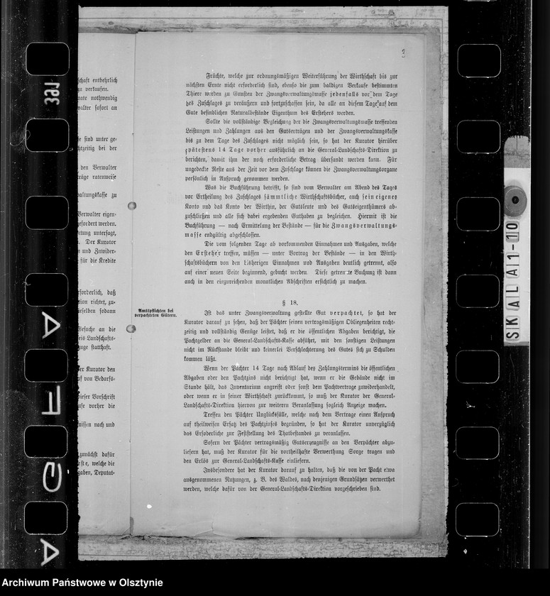 image.from.unit.number "2 Dienstanweisungen der Ostpr. Gen. Landschafts- Direktion für landschaftliche Gutskuratoren und Verwalter"