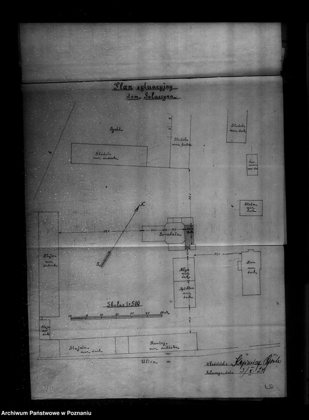 image.from.unit.number "Gorzelnia rolnicza K. Rzóski w Gołaszynie powiat rawicki nr woj. kotła 2411"