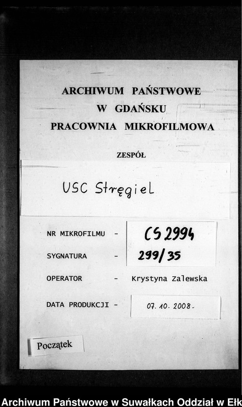 image.from.unit.number "Sterbe-Neben-Register des Preussischen Standes-Amtes Gr. Strengeln Kreis Angerburg"