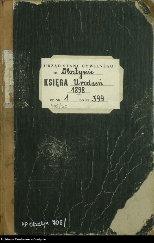 image.from.unit.number "Geburts-Haupt-Register Tom I,Nr 1 - 399"