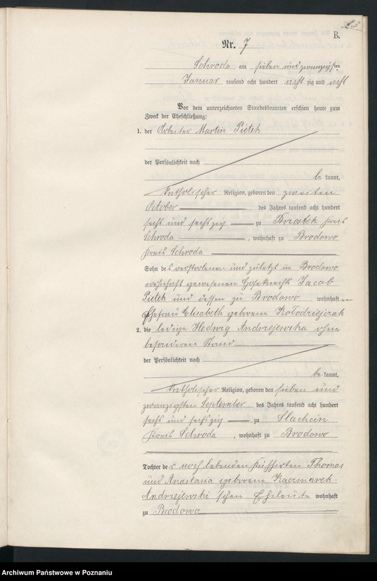 image.from.unit.number "Księga małżeństw"