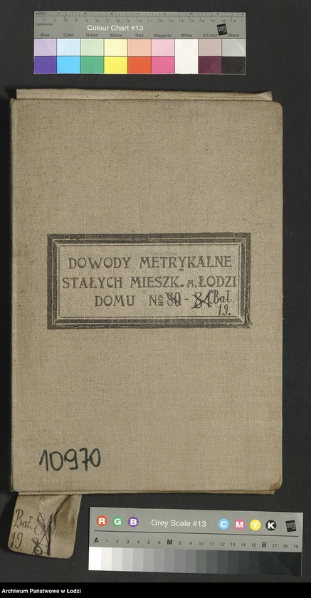 Obraz 2 z jednostki "Dowody metrykalne stałych mieszkańców osady Bałuty nr domu 19"