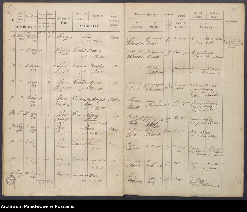 Obraz 11 z jednostki "Taufbuch"