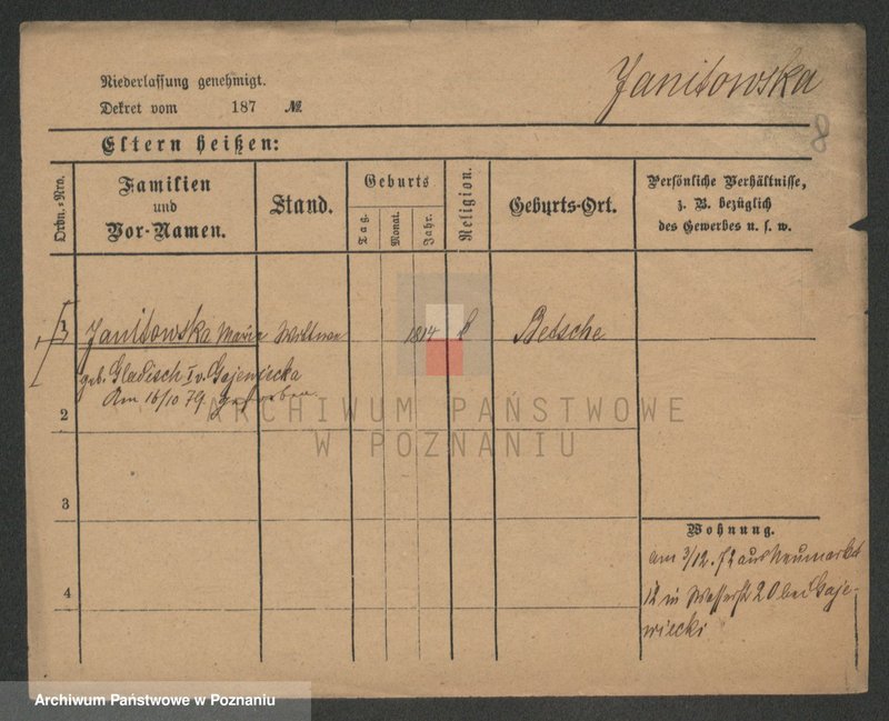 image.from.unit.number "Janiszka - Janklewicz"
