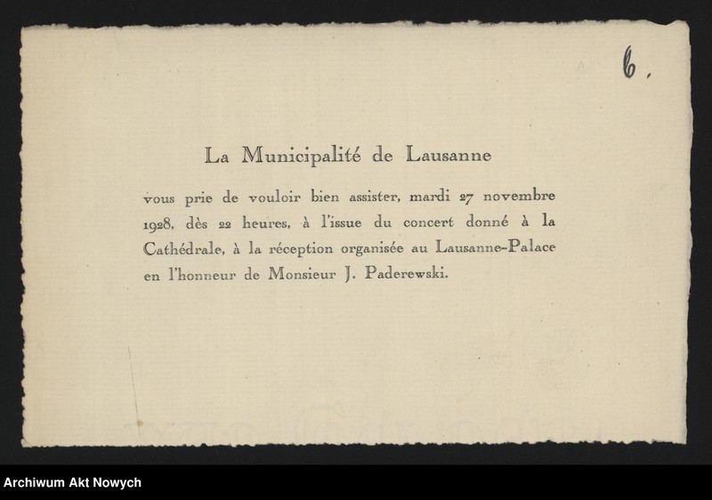 image.from.unit.number "Municiapalité de Lausanne; L.6 (odpowiedzi - rękopisy); patrz t.48"