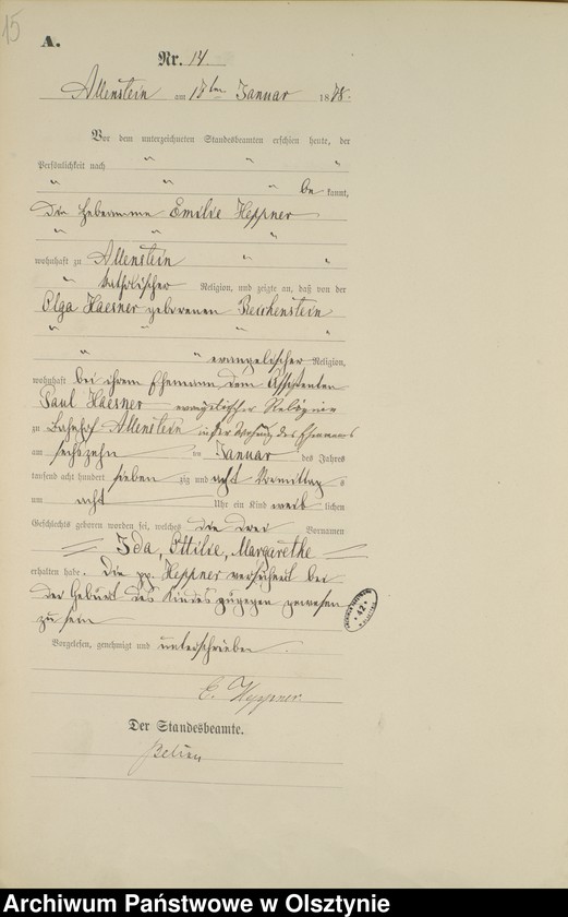 image.from.unit.number "Geburts-Haupt-Register Nr 1 - 304"