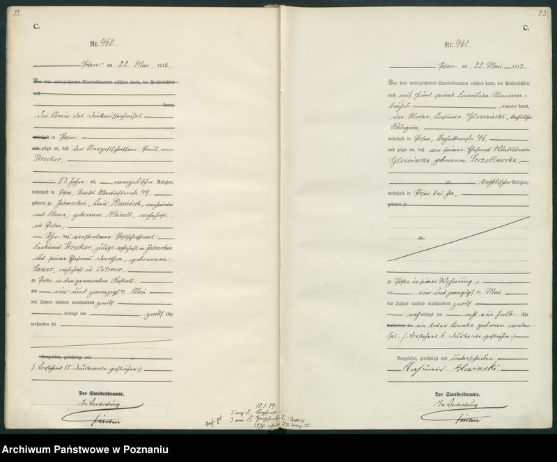 Obraz 14 z jednostki "Księga miejscowa zgonów tom II [Rejestr główny zgonów]"