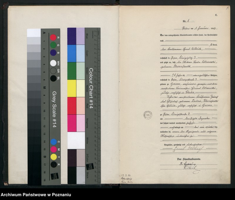 Obraz 3 z jednostki "Księga miejscowa zgonów tom I [Rejestr główny zgonów]"