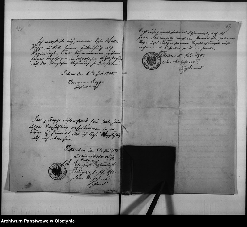 image.from.unit.number "Regierungssupernumerar Rogge [Walter]"