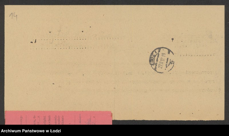 Obraz 16 z jednostki "Gudsztadt Eljasz- wyrób towarów włókienniczych"