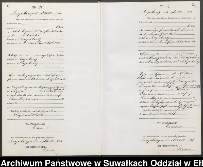 image.from.unit.number "Sterbe-Neben-Register des Preussischen Standes-Amtes Angerburg Kreis Angerburg"