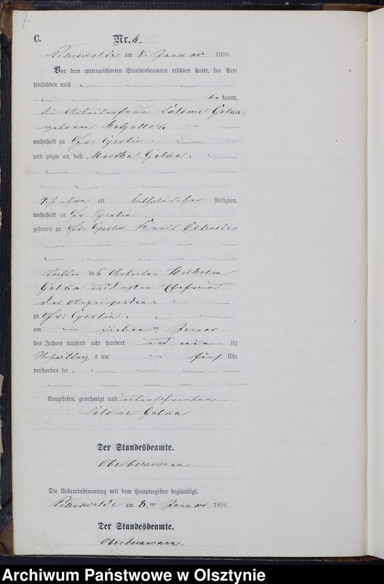 image.from.unit.number "Sterbe-Neben-Register Nr 1 - 117"