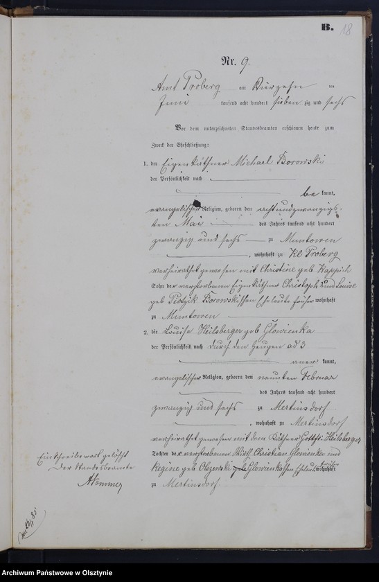 image.from.unit.number "Heiraths-Haupt-Register Nr 1 - 12"