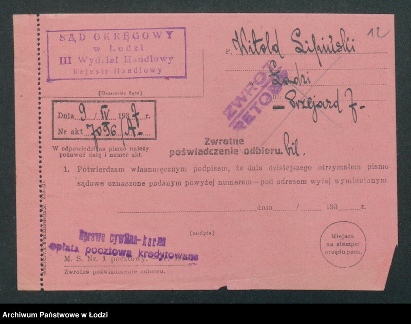 Obraz 14 z jednostki "Witold Lipiński – szkoła tańca"